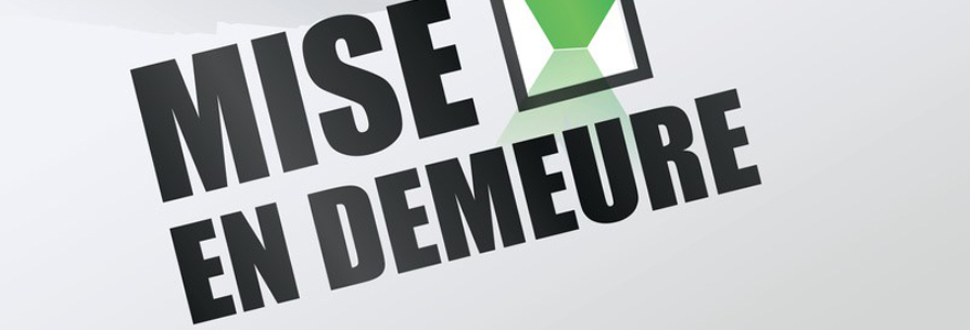 mise en demeure