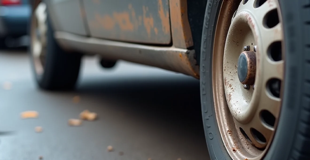pneu-creve-volontairement-vandalisme-quelles-demarches