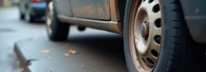 pneu-creve-volontairement-vandalisme-quelles-demarches
