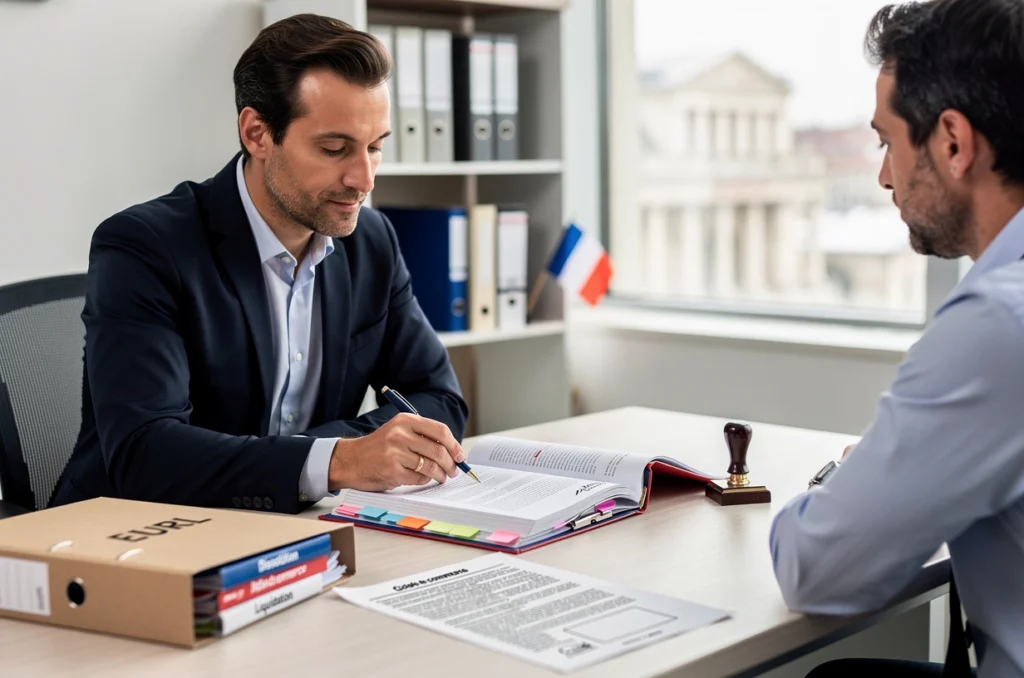 un notaire explique les conditions de création d'une EURL